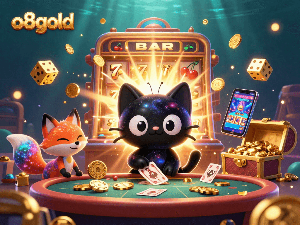 Experience thrilling gameplay at o8gold while enjoying the vibrant casino scene filled with excitement.