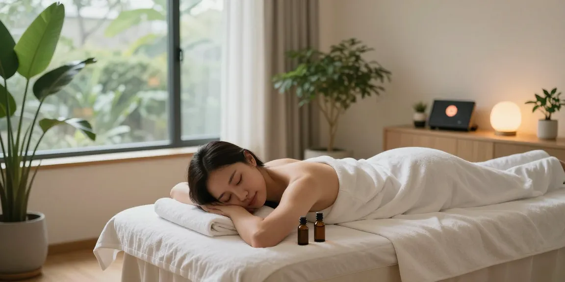 Experience relaxation with 강남출장안마 in a tranquil home spa setting featuring modern massage therapy.
