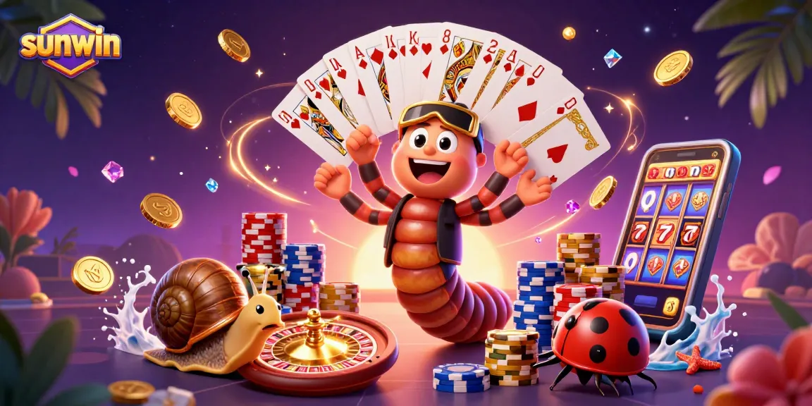 Experience thrilling action at sunwin with a captivating scene of vibrant casino excitement.