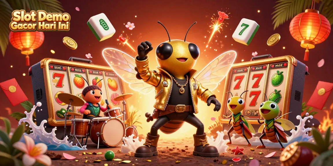 Enjoy the vibrant Slot Demo Gacor Hari Ini scene with exciting gameplay elements and energetic characters.
